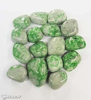 Trommelsteine Jadeit grün Burma Jade
